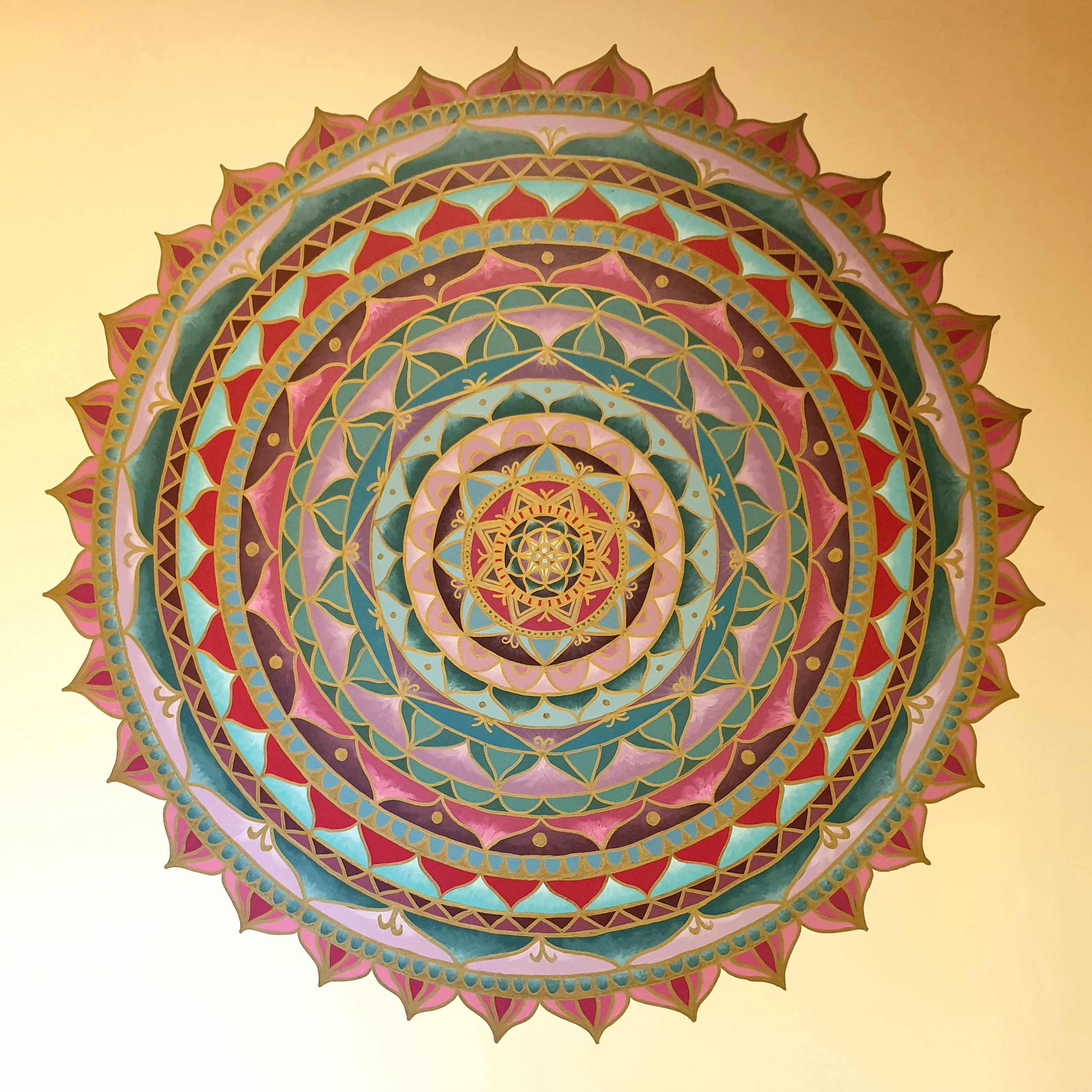 namalowana mandala